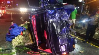 Mobil Pick Up Diduga Terobos Lampu Merah Lalu Tabrak Sepeda Motor di Condongcatur, Satu Orang Meninggal