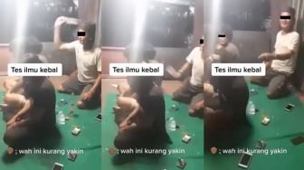 Ngeri! 3 Cowok Rela Dipukul Pakai Botol Kaca demi Tes Ilmu Kebal, Respon Santai Guru Waktu Gagal Auto Bikin Nangis