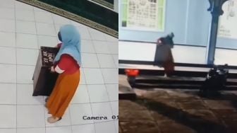 Lansia Ketahuan Mencuri di Masjid, Sempat Kantongi Uang dari Kotak Amal Rp94.000