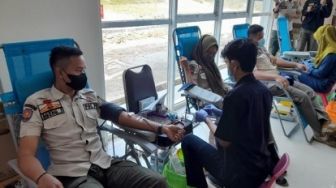 Rayakan Ulang Tahun, Satpol PP Pekanbaru Gelar Donor Darah