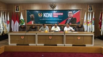 KONI Kaltim Pamer Struktur Kepengerusan Periode 2022-2026 Kepemimpinan Rusdiansyah Aras