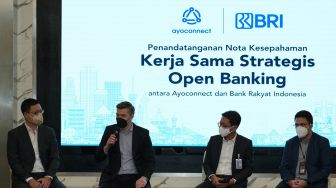 Tingkatkan Inklusi Keuangan, BRI Jalin Kerja Sama dengan Ayoconnect Olah Open Banking