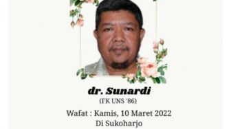 Ditembak Densus 88 Hingga Tewas, Ini Sepak Terjang Dokter Sunardi di Jamaah Islamiah