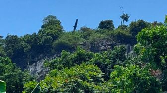 Gunung Manik Tempat Moksa Seorang Ningrat, Sekarang Dikenal dengan Penampakan Sangkur Raksasa