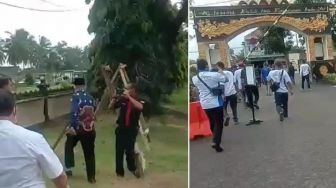 Robohkan Papan Bunga di Polres Lampung Timur karena tak Terima Wartawan Pemeras Ditangkap, Ketua PPWI Ditangkap