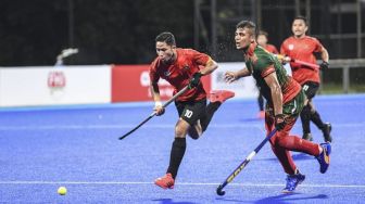 Kalahkan Singapura, Tim Hoki Indonesia Berpeluang Lolos Fase Grup Men's AHP Cup 2022