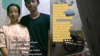 Awalnya Tak Direstui Kuliah di Thailand, Berkat Doa Ibu Pria Ini Berhasil Wujudkan Mimpi, Kisahnya Mengharukan