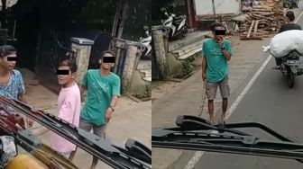 Viral Sopir Angkot Keroyok Sopir Truk di Sukabumi, Diduga Tak Terima Diklakson, Tuai Kecaman Publik