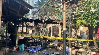 Kronologis Kebakaran di Karet Tengsin Belakang Apartemen Sudirman Park Senin pagi