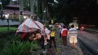 Detik-detik Bus Terbalik di Sibolangit Sumut, Penumpang Menjerit Histeris