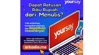 Menulis dan Raih Ratusan Ribu Rupiah, Yoursay Tempatnya!