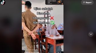 Viral Solusi Mujarab Bikin Siswa Takut Nyontek, Guru Ini Awasi Ujian Lewat Siaran Langsung, yang Nonton 10 Ribu Warganet