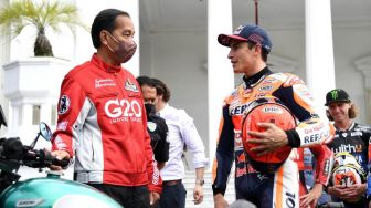 Usai Dijamu Jokowi, Joan Mir dan Marc Marquez Sampaikan Hal Ini