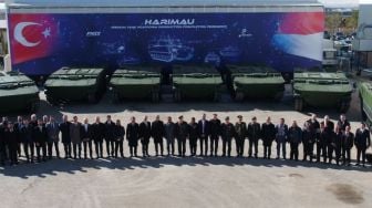 10 Unit Tank Harimau Buatan Indonesia-Turki Tahap Pertama Selesai Diproduksi