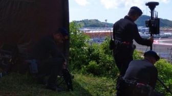 Seluruh Kawasan di Mandalika Dijaga Ketat Sampai ke Perbukitan