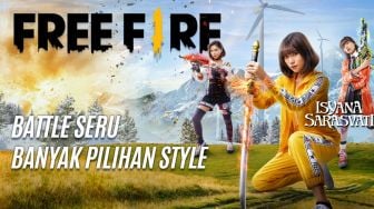 Garena Umumkan Kolaborasi Free Fire dan Isyana Sarasvati