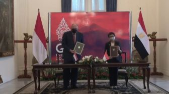 Indonesia dan Mesir Sepakat Dorong Proses Perdamaian di Palestina