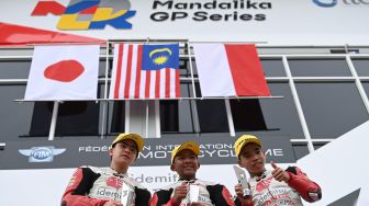 Pebalap Muda Indonesia Raih Podium Ketiga di Race Pertama IATC Mandalika