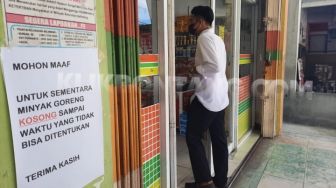 HET Dihapus, Stok Minyak Goreng di Ritel Modern Bontang Ini Masih Tetap Kosong, Waduh