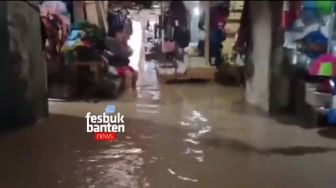 Data Sementara! Tiga Kecamatan di Kabupaten Pandeglang Terendam Banjir, Ratusan Warga Mengungsi