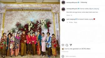 Pandji Pragiwaksono Soroti Megawati Soekarnoputri, Bikin Pangling Penampilan Annisa Pohan di Siraman Putri Tanjung