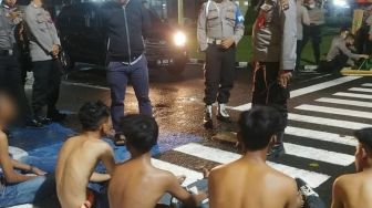Polisi Bubarkan Aksi Tawuran di Padang, 5 Remaja Ditangkap