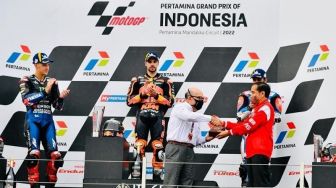 MotoGP Mandalika Sukses Digelar, Jokowi Sampaikan Selamat dan Terima Kasih