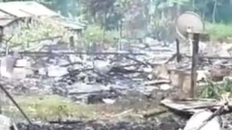 Paniai Papua Membara, Kamp Penampungan Pendulang Dibakar Kelompok Bersenjata Pimpinan Lewis Kagoya