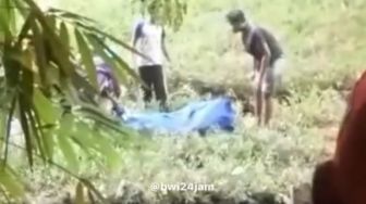 Viral Penemuan Mayat Pria Tergeletak di Pinggir Sungai Bikin Geger Warga Tegalsari Banyuwangi