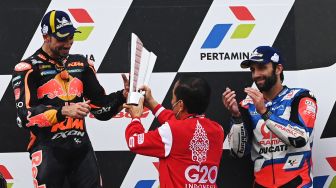 MotoGP Mandalika 2022 Berakhir, Jokowi Ucapkan Selamat: Terimakasih, Terutama pada Masyarakat NTB