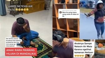 Air Mata Anak Pawang Hujan Mandalika Tumpah saat Salat, Tak Tahan Ibunya Dihujat Disebut Memalukan sampai Disuruh Tobat