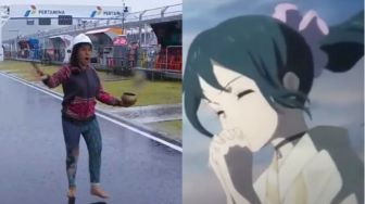 3 Sosok Ini Disebut Warganet Mirip Mbak Rara Pawang Hujan Mandalika, Salah Satunya Tokoh Anime