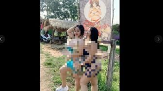 Viral! Gadis Penjual Somtam Mendadak Jadi Sorotan, Busananya Kelewat Seksi Sampai Polisi 'Turun Tangan'