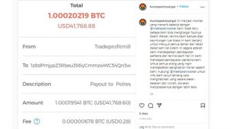 Waduh! Instagram Humas Polres Sergai Diretas, Postingan Terakhir soal Trading Investasi