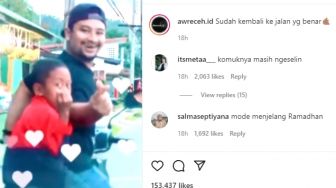 Viral Video Im Kamaludin Kini Acungkan Tanda Cinta, Netizen: Akhirnya Kembali ke Jalan yang Benar