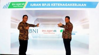 BPJamsostek Gaet BNI Agen46 Perluas Kanal Layanan Daftar dan Bayar