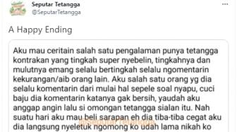 Parah Banget! Cewek Curhat Punya Tetangga Julid, Sampai Ngurusin Alat Reproduksi Suaminya, Bacanya Bikin Emosi