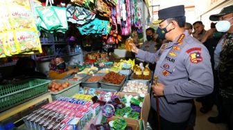 Cek Pasar Sehat Sabilulungan, Kapolri Sebut Stok Minyak Goreng Curah Tercukupi Jelang Ramadhan