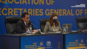 Sekjen DPR Beberkan Mekanisme Kerja Parlemen dalam Pertemuan ASGP