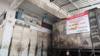 Pedagang Minyak Goreng Curah di Kota Makassar Stop Menjual, Sudah Satu Minggu Toko Tutup