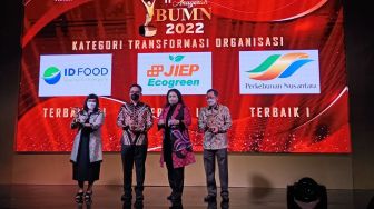 Tetap Hasilkan Laba Selama Pandemi, JIEP Terima 2 Penghargaan dalam Anugerah BUMN Award 2022