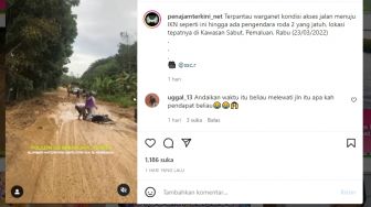 Heboh! Akses Jalan Rusak Berlumpur Menuju IKN Nusantara, Warganet: Enggak Dilewati si Pakde