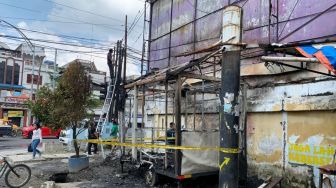 Pembakar Pos Polisi di Simpang Kampung Lalang Medan Diduga ODGJ, Ini Kata Polisi