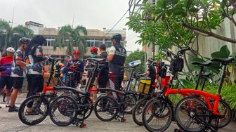 Menilik Komunitas Brompton Owners Sriwijaya, Pilih Sepeda Fleksibel dan Praktis Dibawa ke Mana-Mana
