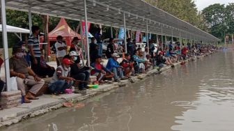 Kenalkan Kolam Ikan Baru, Grup 2 Kopassus Kandang Menjangan Kartasura Gelar Lomba Memancing