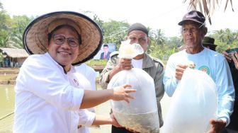 Panen Raya Ikan, Gus Muhaimin Canangkan Indonesia Mandiri Kebutuhan Protein dan Karbohidrat