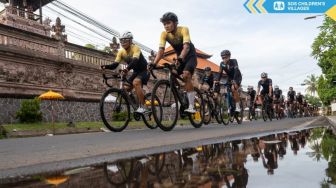 Bike To Care Bawa Puluhan Pesepeda Gowes Mengelilingi Pulau Bali Sejauh 500 Kilometer