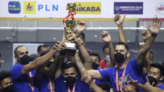 Tim Bola Voli Milik SBY, Bogor LavAni Juara Proliga 2022