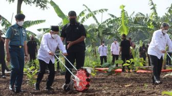 Wapres Ajak Masyarakat Bertani dengan Konsep Integrated Farming