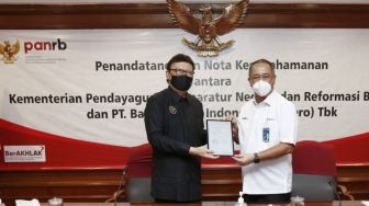 Kementerian PAN-RB Gandeng BNI untuk Siapkan Digitalisasi Pengelolaan SDM bagi ASN